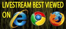 browsers for livestream